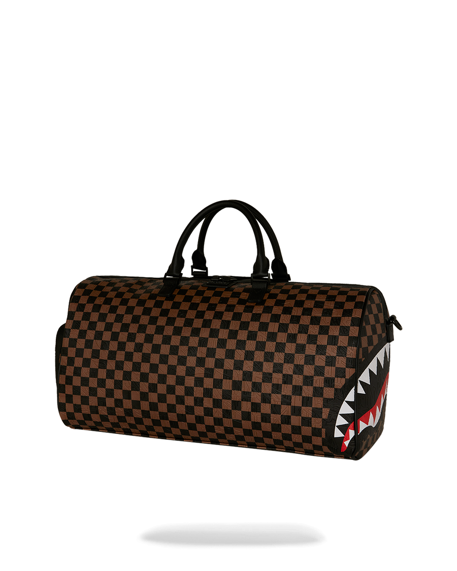 SPRAYGROUND® DUFFLE CHECK 2 EMBOSS DUFFLE