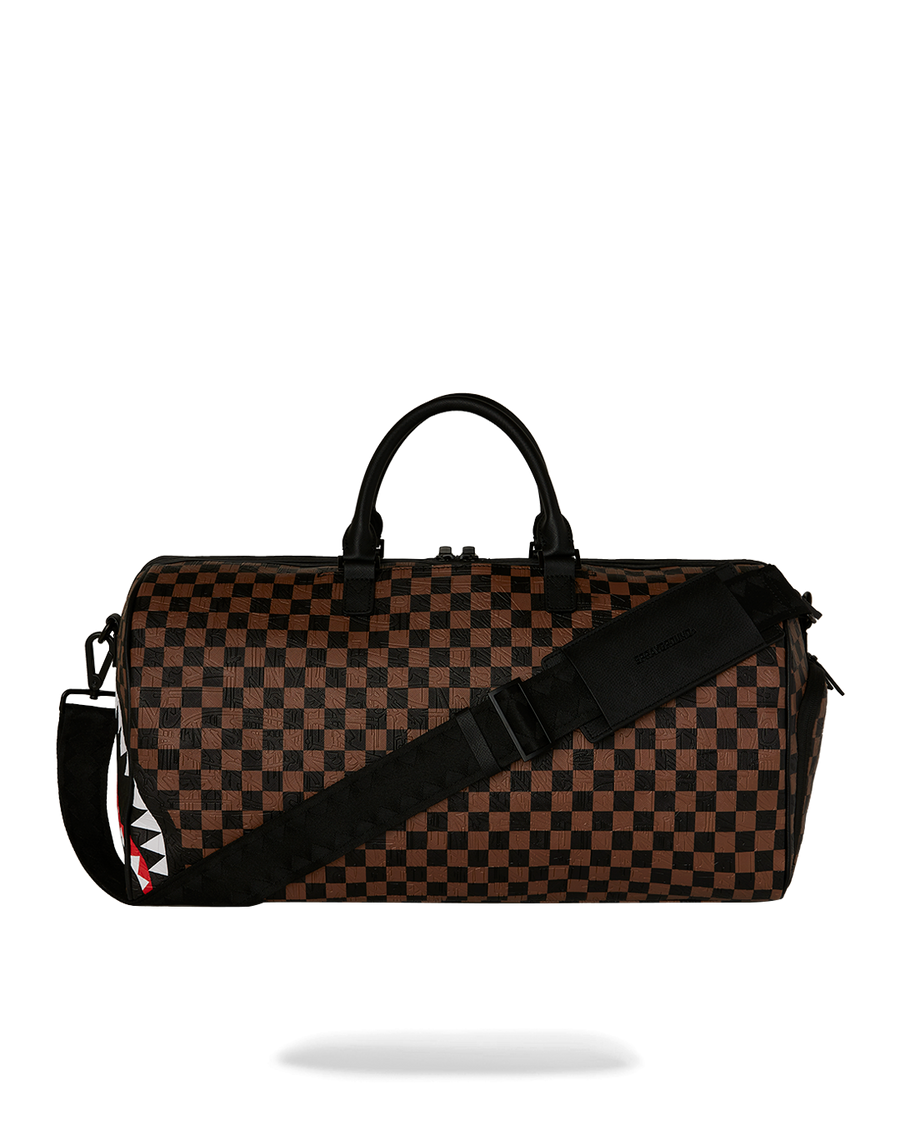 SPRAYGROUND® DUFFLE CHECK 2 EMBOSS DUFFLE