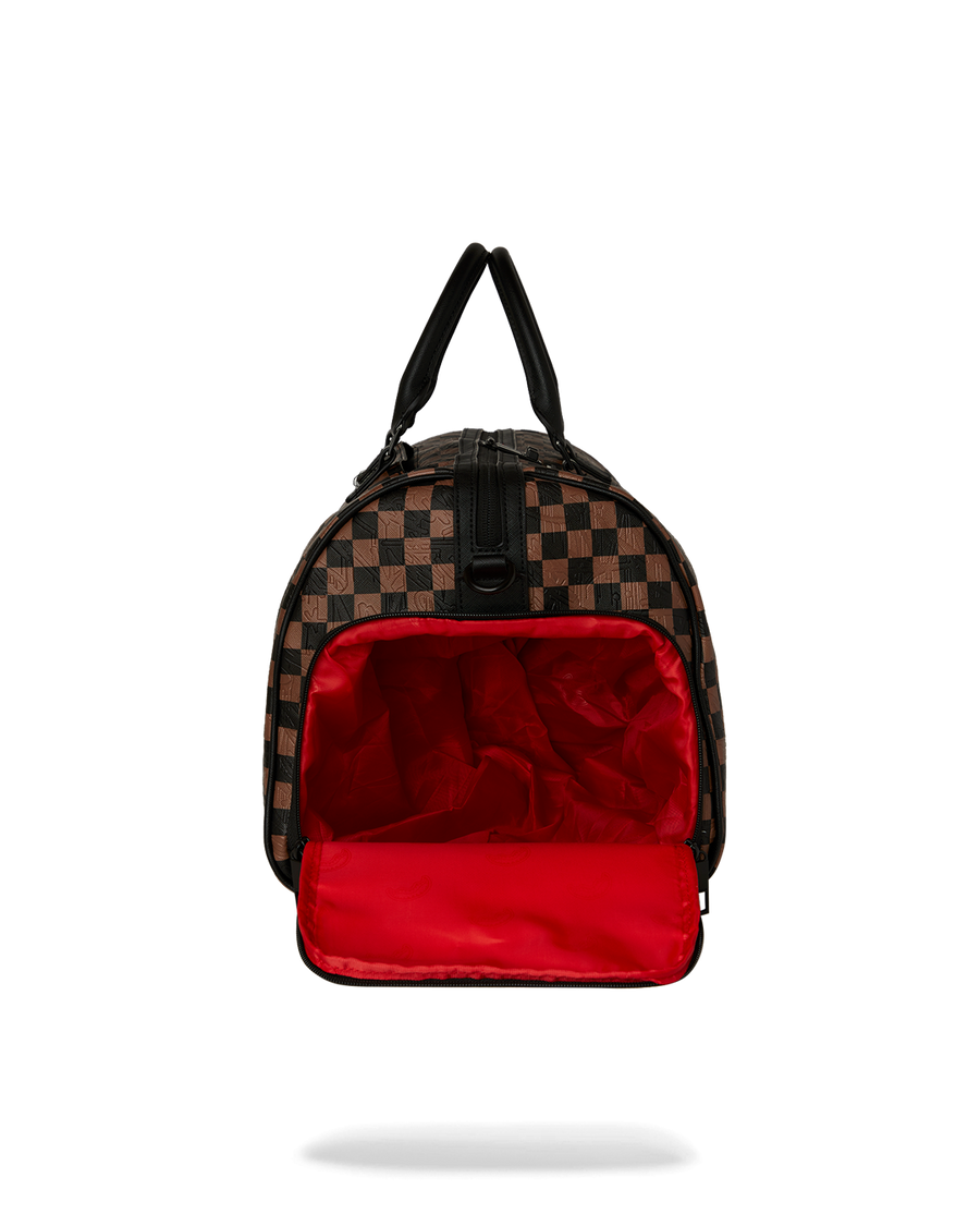 SPRAYGROUND® DUFFLE CHECK 2 EMBOSS DUFFLE