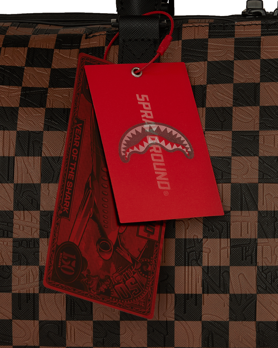 SPRAYGROUND® DUFFLE CHECK 2 EMBOSS DUFFLE