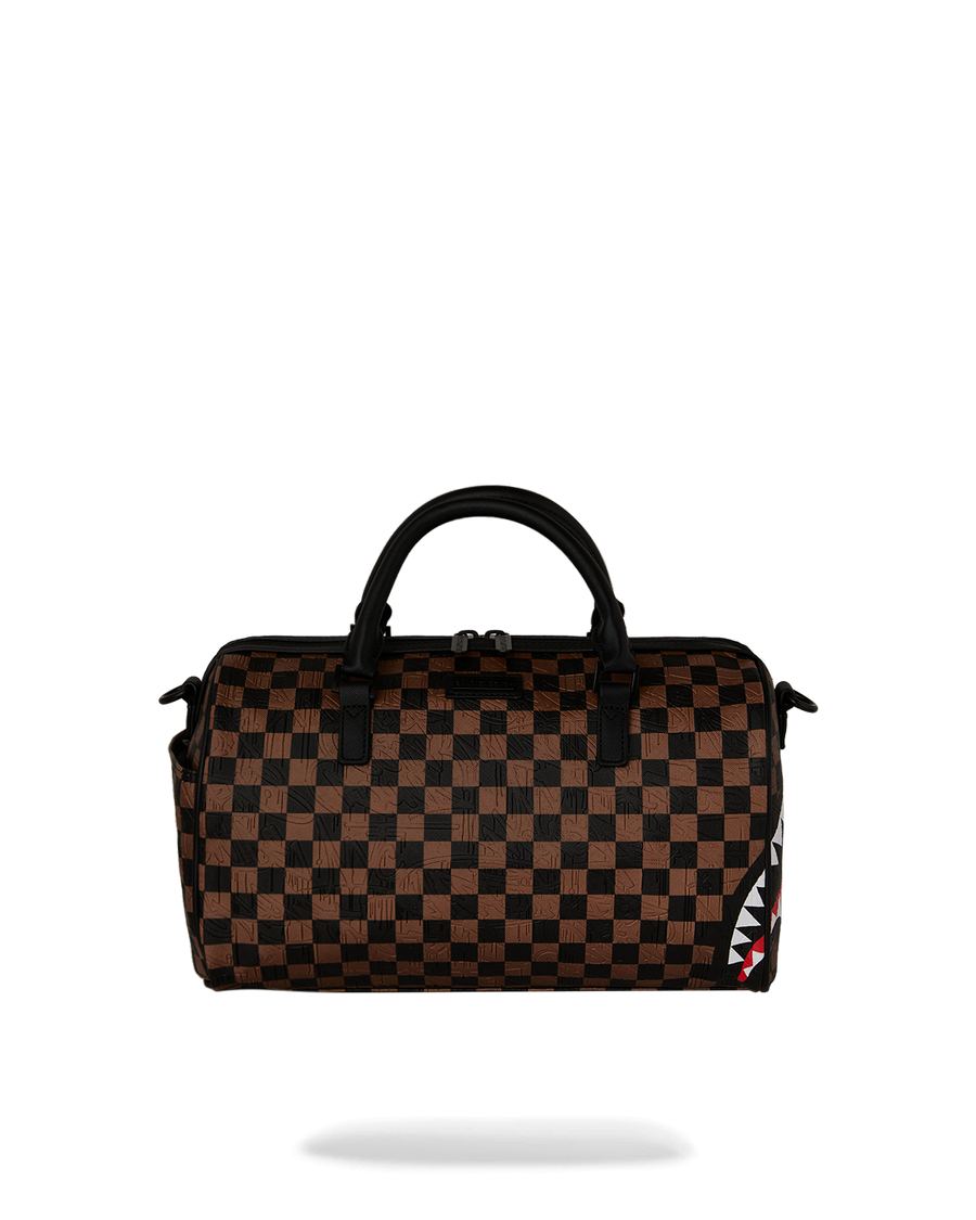 SPRAYGROUND® DUFFLE CHECK 2 EMBOSS MINI DUFFLE