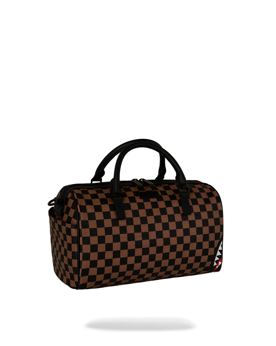 SPRAYGROUND® DUFFLE CHECK 2 EMBOSS MINI DUFFLE
