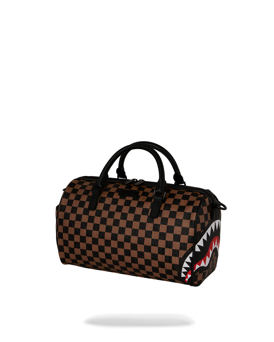 SPRAYGROUND® DUFFLE CHECK 2 EMBOSS MINI DUFFLE