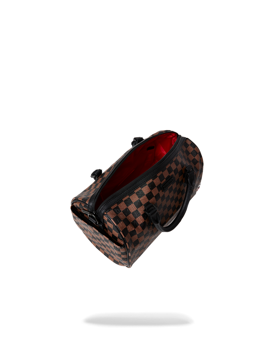 SPRAYGROUND® DUFFLE CHECK 2 EMBOSS MINI DUFFLE