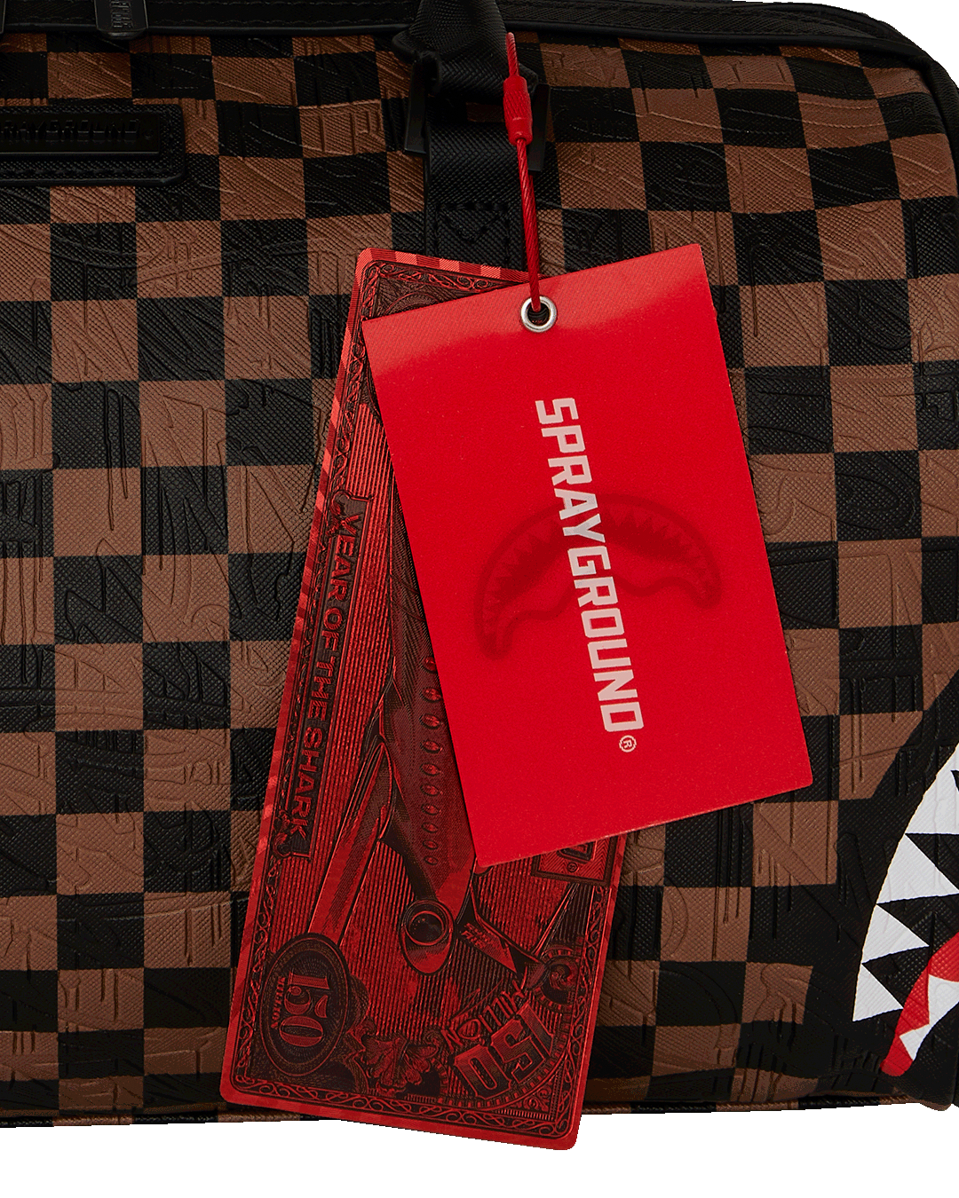 SPRAYGROUND® DUFFLE CHECK 2 EMBOSS MINI DUFFLE