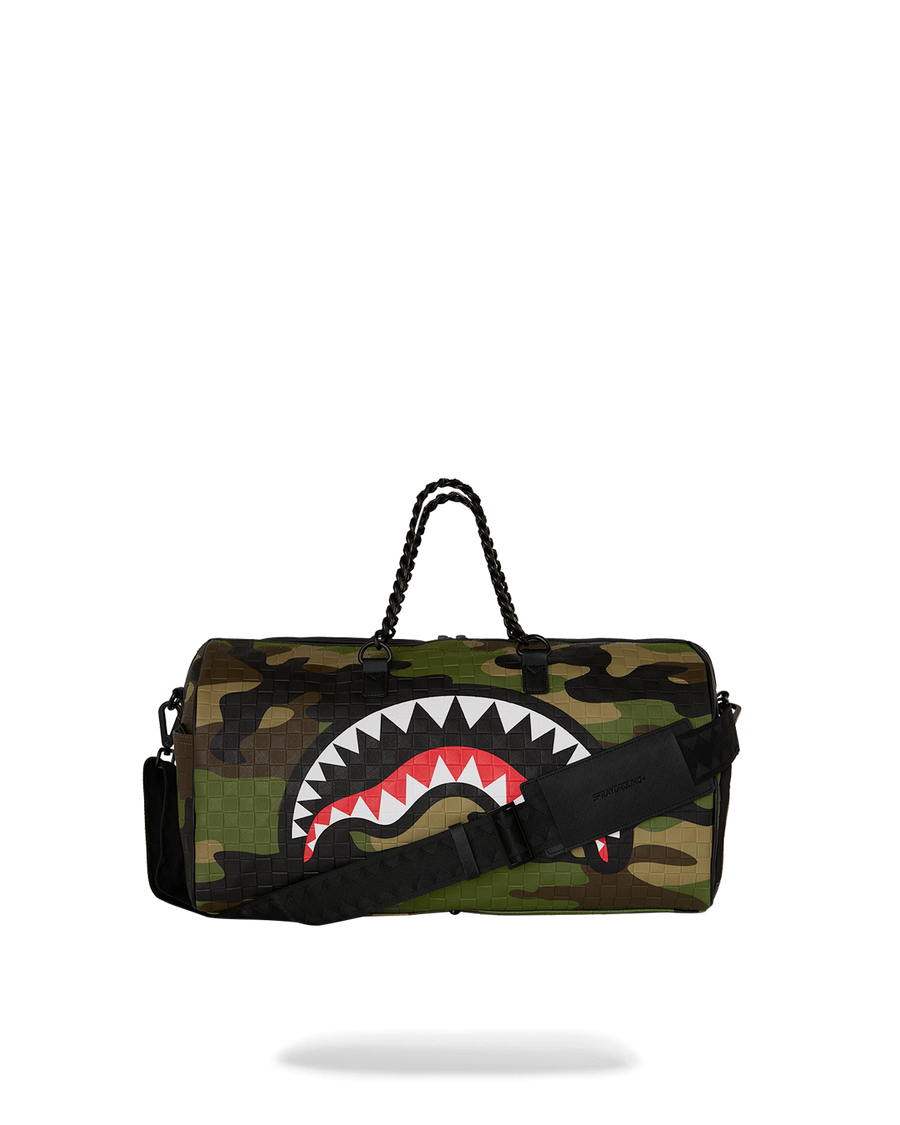 SPRAYGROUND® DUFFLE CAMORICH ROYALE CHAIN DUFFLE