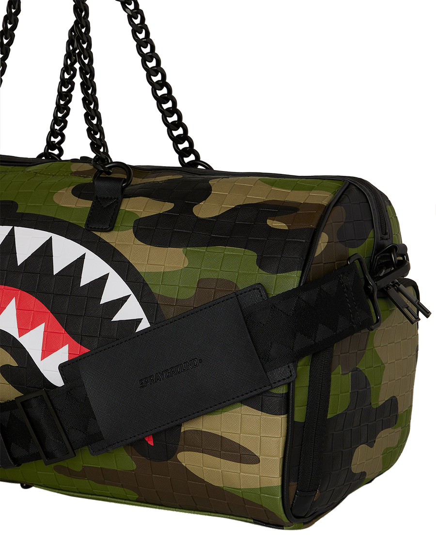 SPRAYGROUND® DUFFLE CAMORICH ROYALE CHAIN DUFFLE