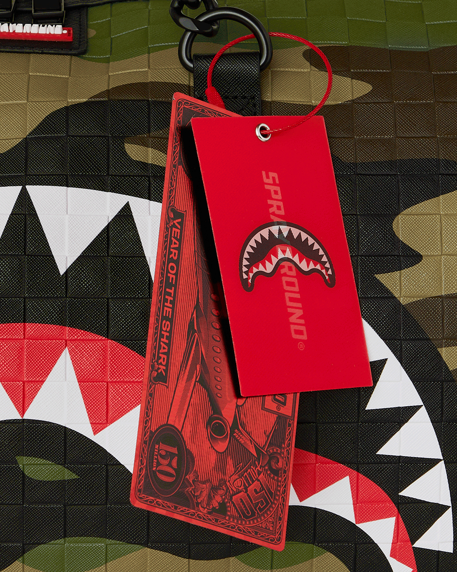 SPRAYGROUND® DUFFLE CAMORICH ROYALE CHAIN DUFFLE