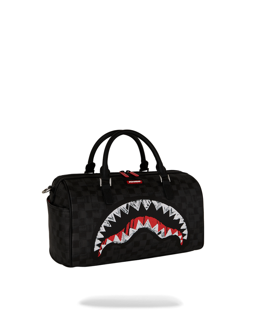 SPRAYGROUND® DUFFLE SCRIBBLE SHARK MINI DUFFLE