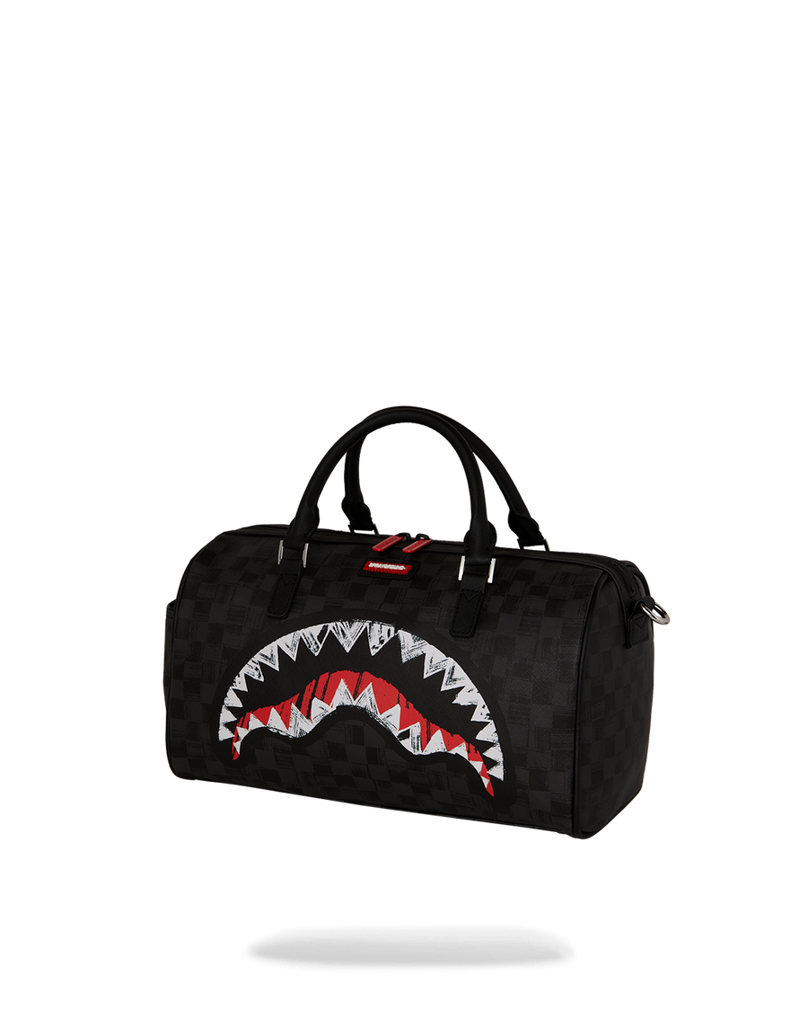 SPRAYGROUND® DUFFLE SCRIBBLE SHARK MINI DUFFLE