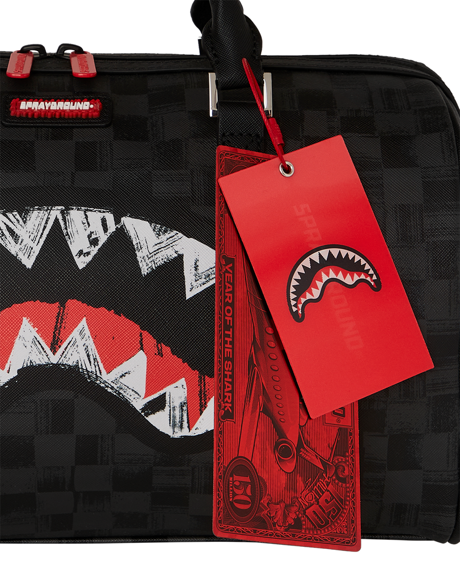 SPRAYGROUND® DUFFLE SCRIBBLE SHARK MINI DUFFLE