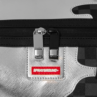 SPRAYGROUND® DUFFLE SILVER SIDE DRIP DUFFLE