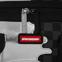 SPRAYGROUND® DUFFLE SILVER SIDE DRIP MINI DUFFLE