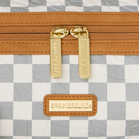 SPRAYGROUND® DUFFLE GRAFF EMBOSSED CREAM CHECK MINI DUFFLE