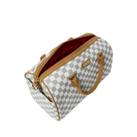 SPRAYGROUND® DUFFLE GRAFF EMBOSSED CREAM CHECK MINI DUFFLE