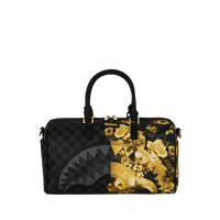 SPRAYGROUND® DUFFLE GOLD FLORAL REMIX MINI DUFFLE