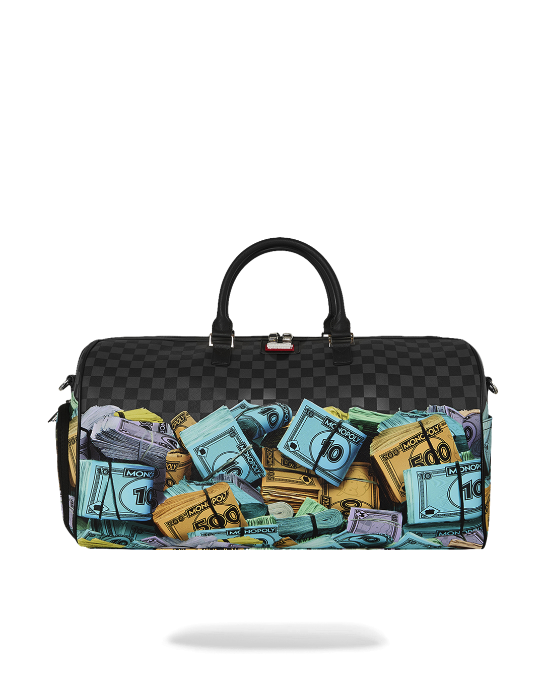 SPRAYGROUND® DUFFLE MONOPOLY MONEY STACKS DUFFLE