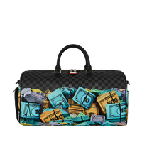 SPRAYGROUND® DUFFLE MONOPOLY MONEY STACKS DUFFLE