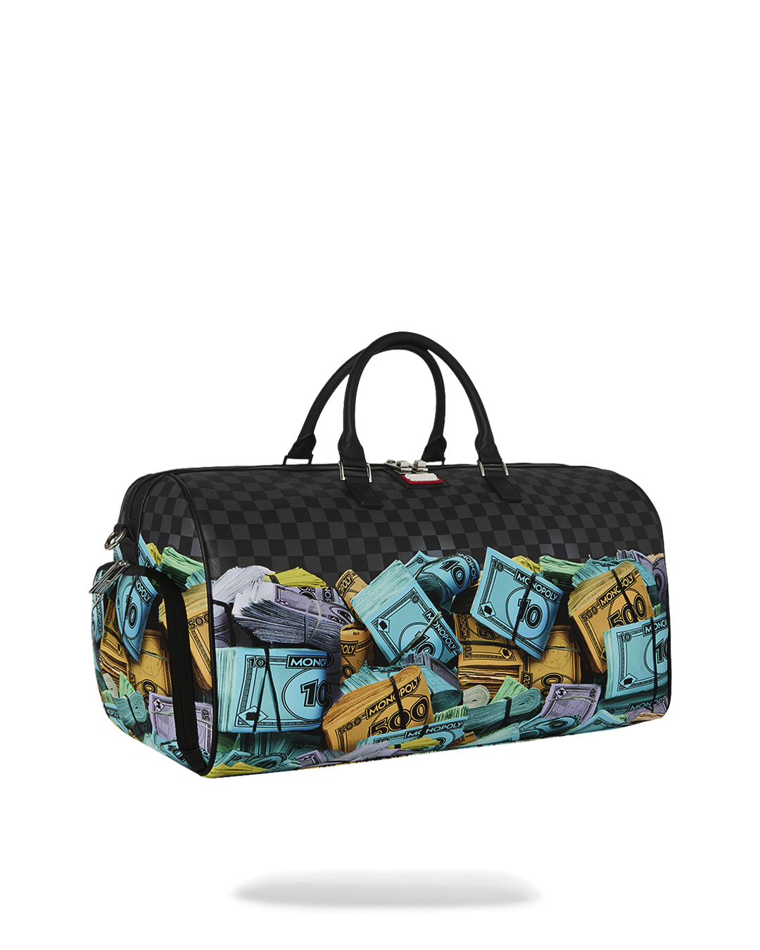 SPRAYGROUND® DUFFLE MONOPOLY MONEY STACKS DUFFLE