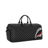 SPRAYGROUND® DUFFLE SHARKS IN PARIS WTF BUBBLY BLACK CHECK DUFFLE