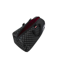 SPRAYGROUND® DUFFLE SHARKS IN PARIS WTF BUBBLY BLACK CHECK DUFFLE