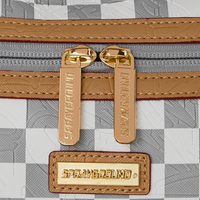 SPRAYGROUND® MINI DUFFLE EMBOSSED CREAM CHECK MINI DUFFLE