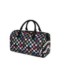 SPRAYGROUND® MINI DUFFLE CRAZY CHECK MINI DUFFLE