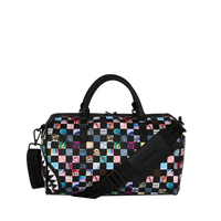 SPRAYGROUND® MINI DUFFLE CRAZY CHECK MINI DUFFLE