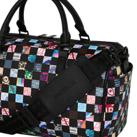 SPRAYGROUND® MINI DUFFLE CRAZY CHECK MINI DUFFLE