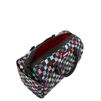 SPRAYGROUND® MINI DUFFLE CRAZY CHECK MINI DUFFLE
