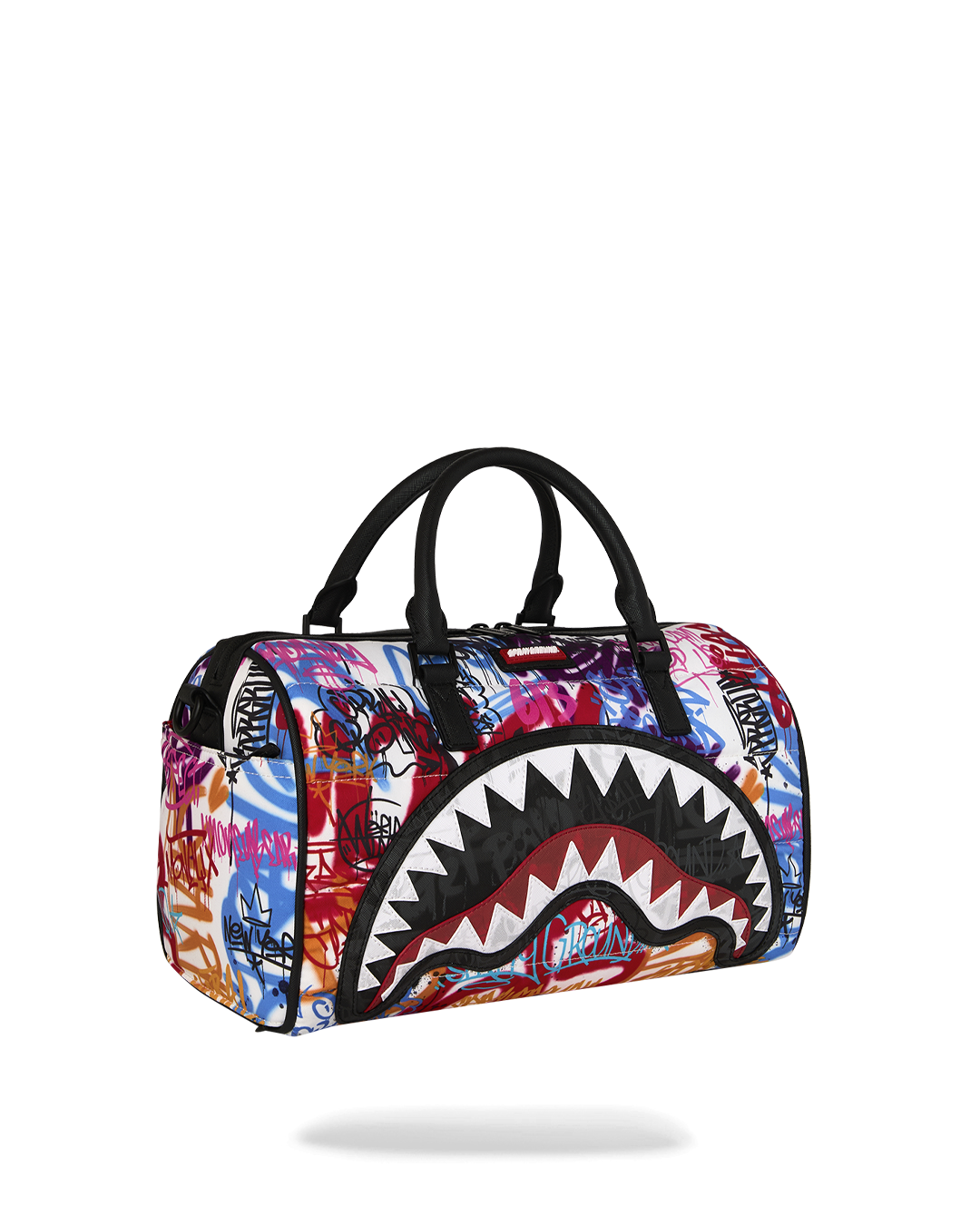 SPRAYGROUND® MINI DUFFLE TAGGED UP PUFFER MINI DUFFLE