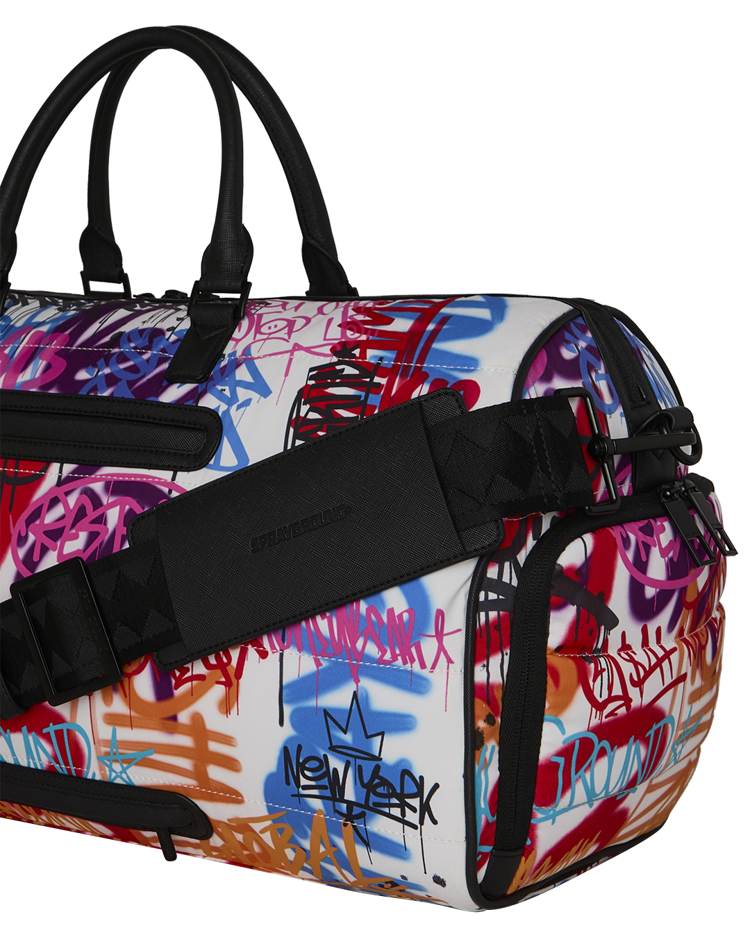SPRAYGROUND® DUFFLE TAGGED UP PUFFER DUFFLE
