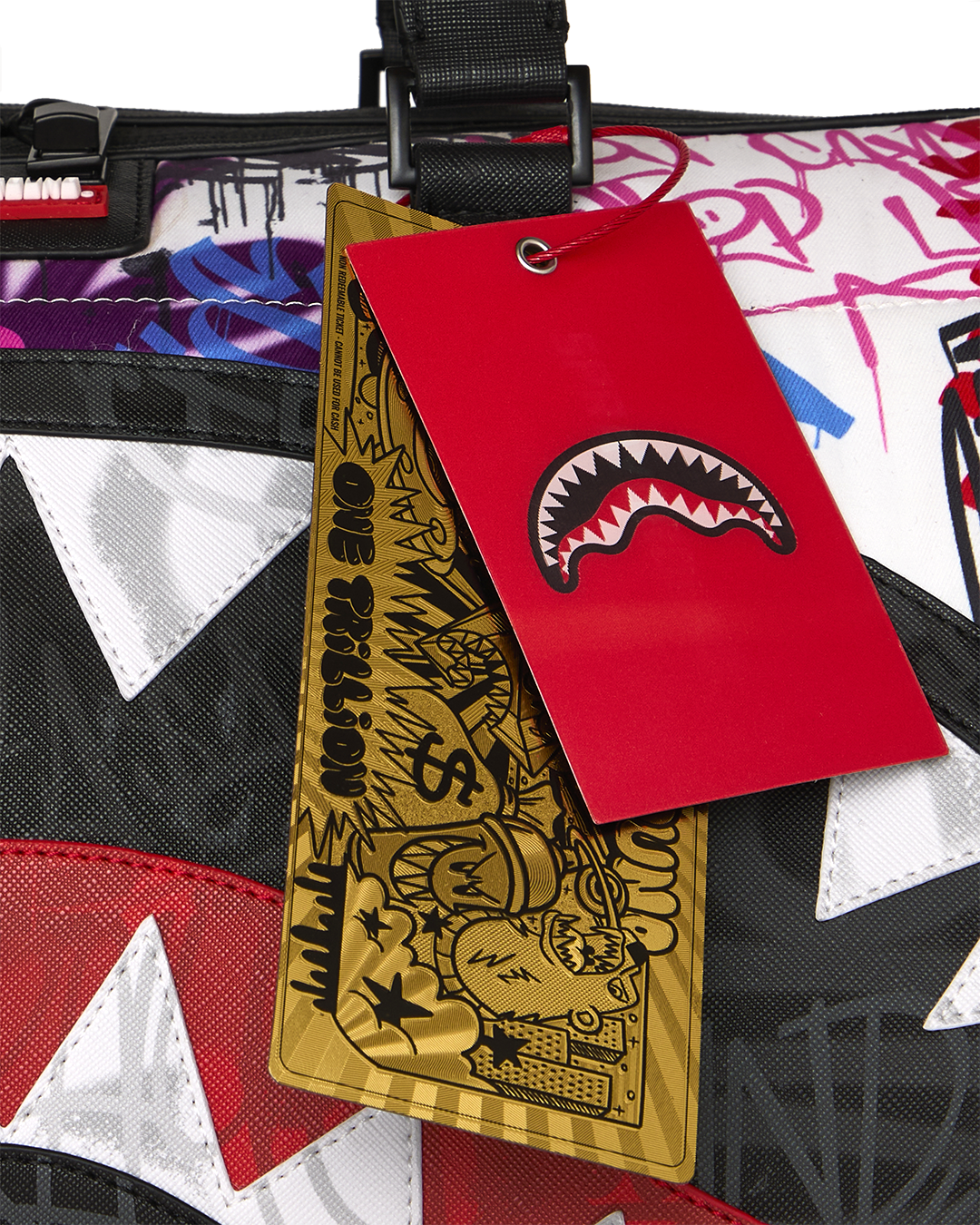 SPRAYGROUND® DUFFLE TAGGED UP PUFFER DUFFLE