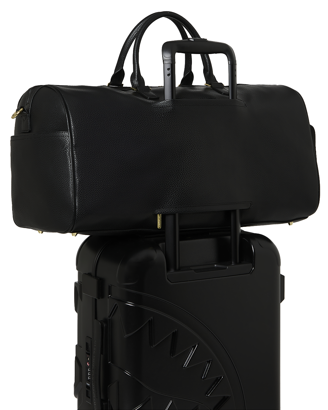 SPRAYGROUND® DUFFLE SHARK CENTRAL GOLD TAG DUFFLE