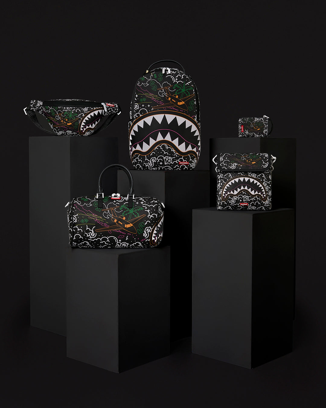 SPRAYGROUND® Custom Bundle DOODLE JET BUNDLE (5 PCS)