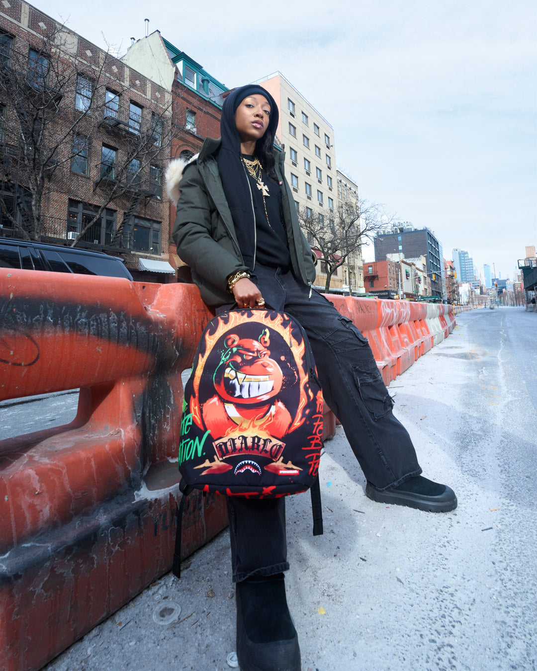 SPRAYGROUND® BACKPACK DIABLO BURNING BILLION DIABLO BILL BACKPACK