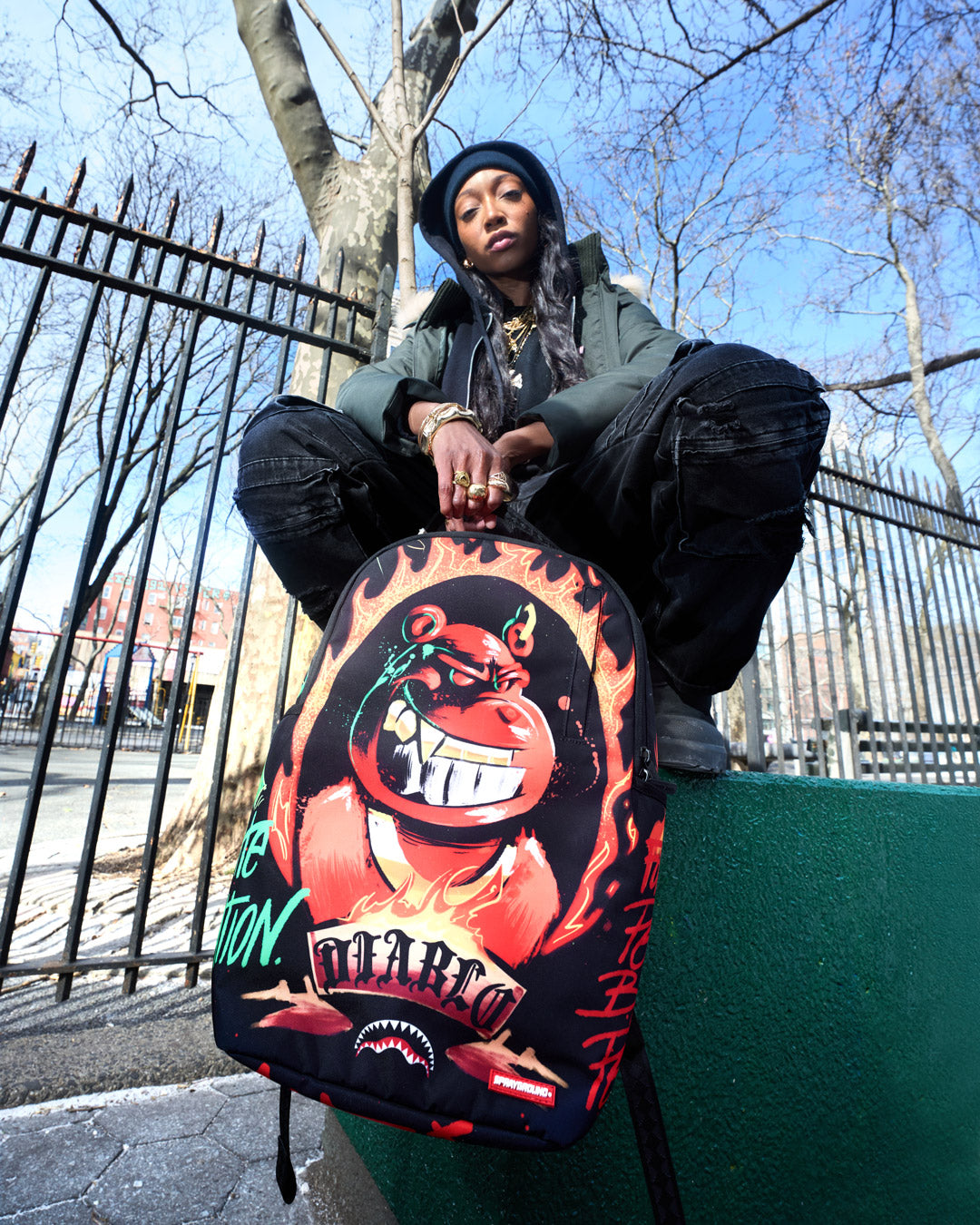 SPRAYGROUND® BACKPACK DIABLO BURNING BILLION DIABLO BILL BACKPACK