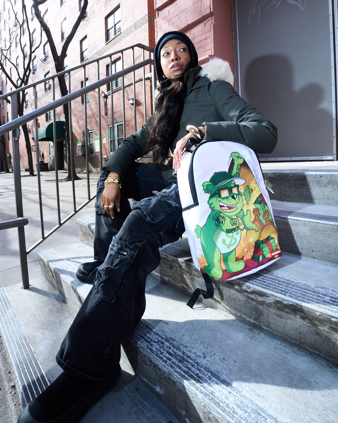 SPRAYGROUND® BACKPACK MONEYBEAR STASH BACKPACK