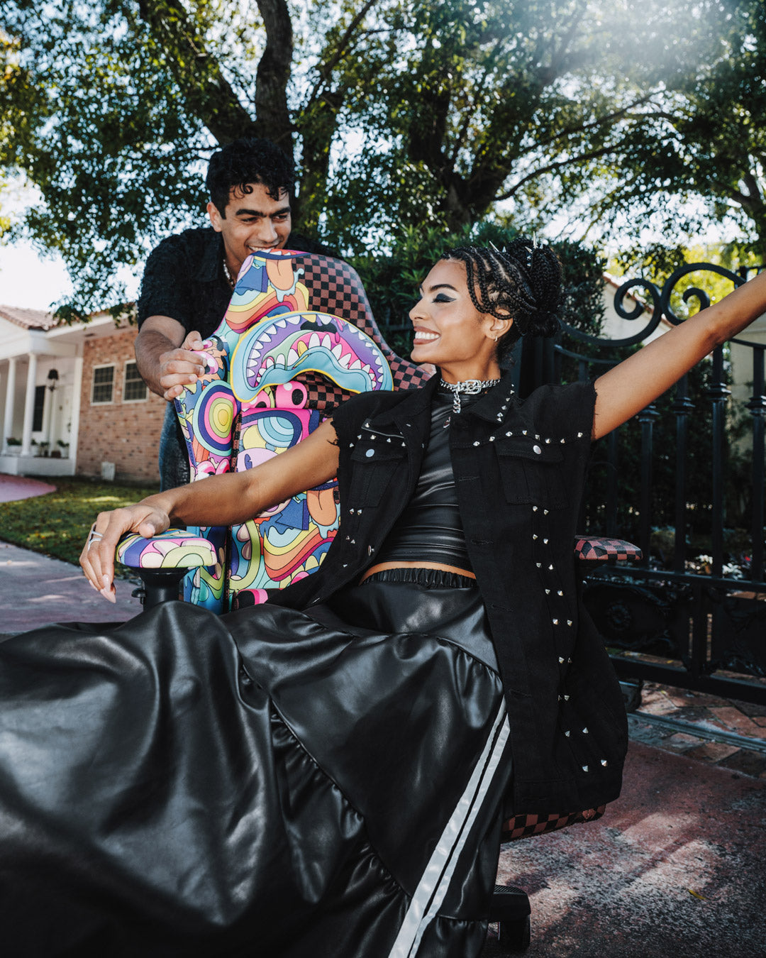 SPRAYGROUND® GAMING CHAIR JELLY WORLD GAMING CHAIR