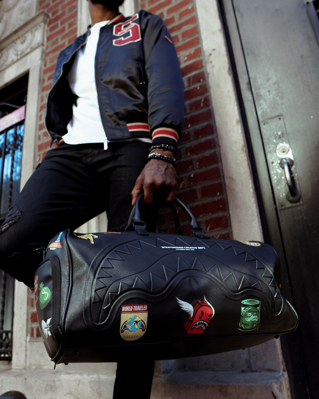 SPRAYGROUND® DUFFLE CARGO PATCHES DUFFLE