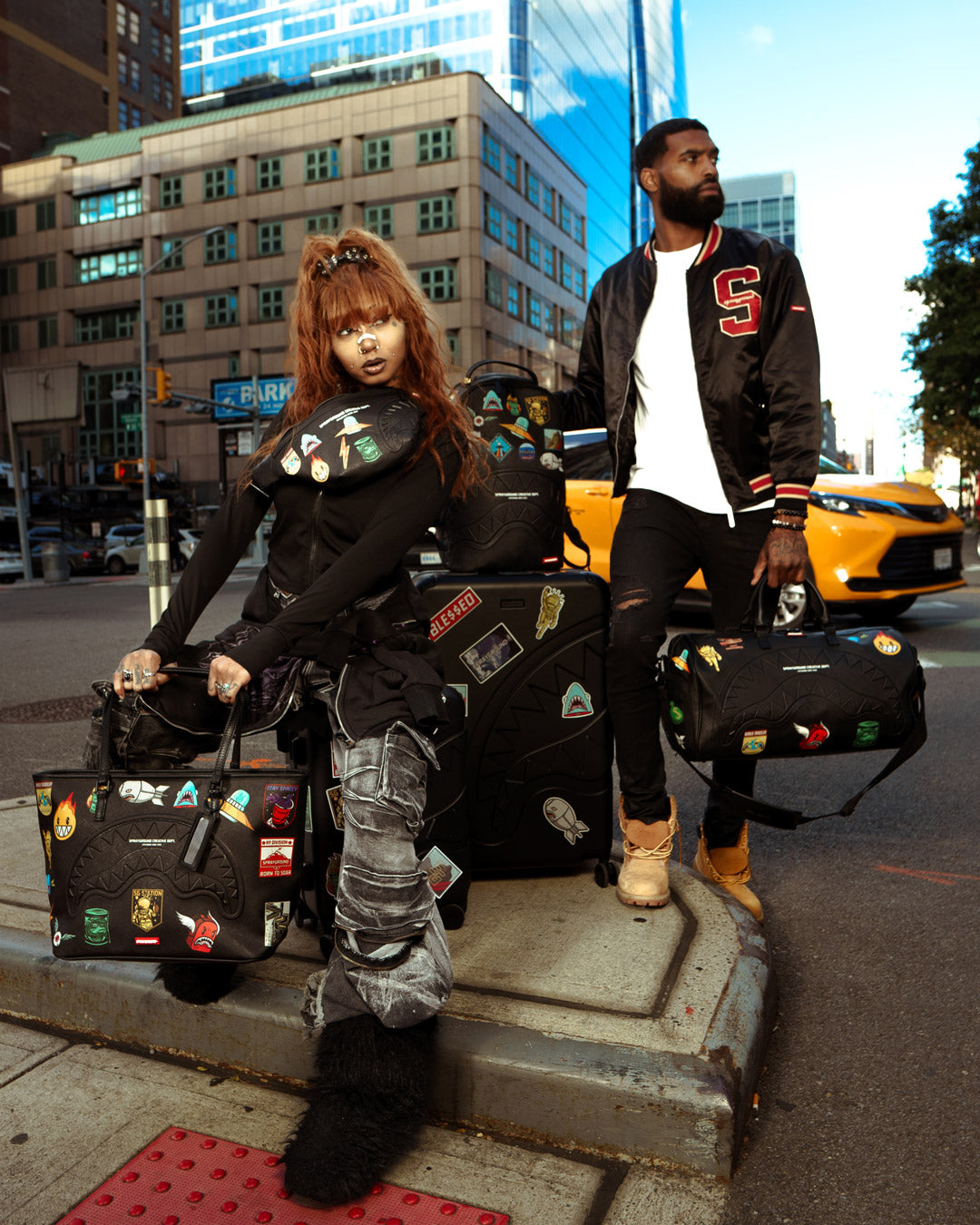 SPRAYGROUND® DUFFLE CARGO PATCHES DUFFLE