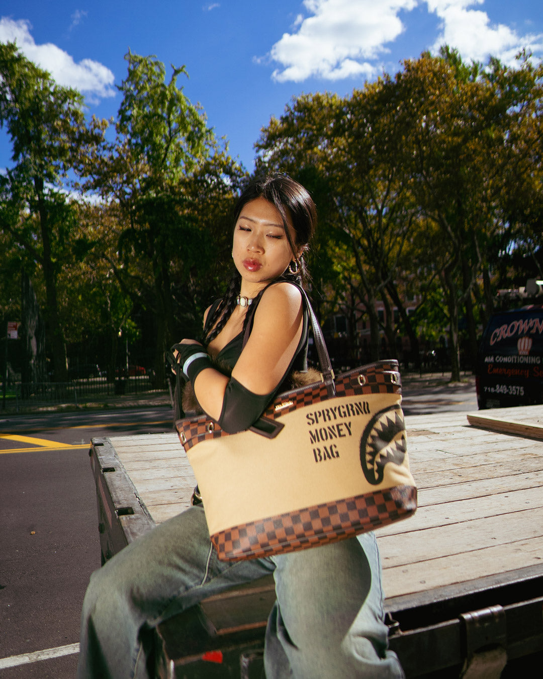 SPRAYGROUND® TOTE OLD BANK TOTE