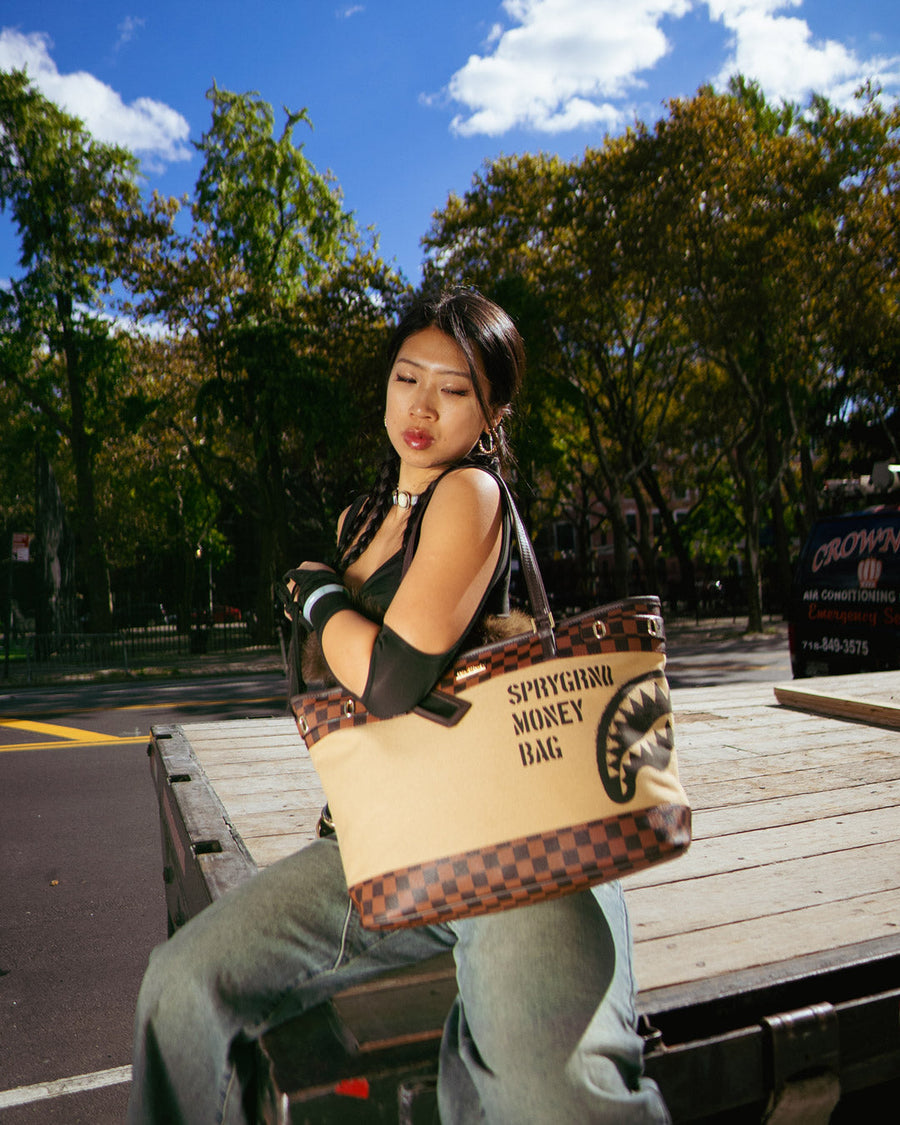 SPRAYGROUND® TOTE OLD BANK TOTE