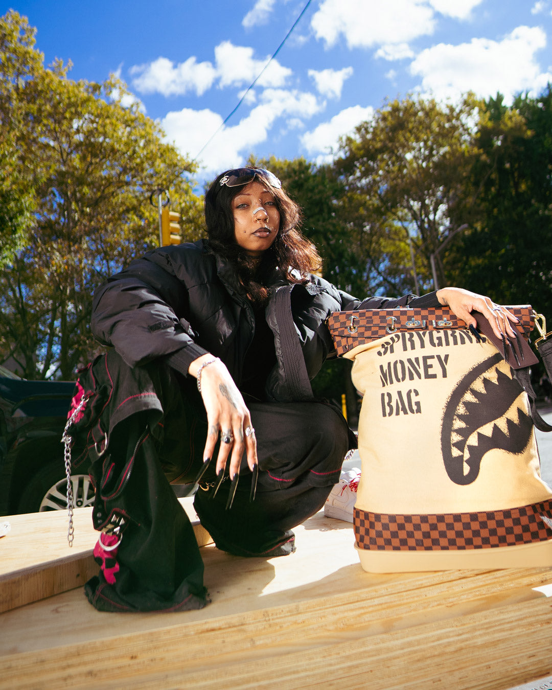 SPRAYGROUND® MONEY BAG OLD BANK MONEY BAG