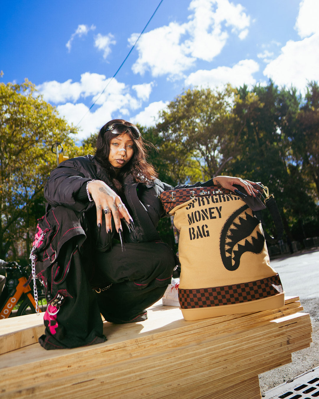 SPRAYGROUND® MONEY BAG OLD BANK MONEY BAG