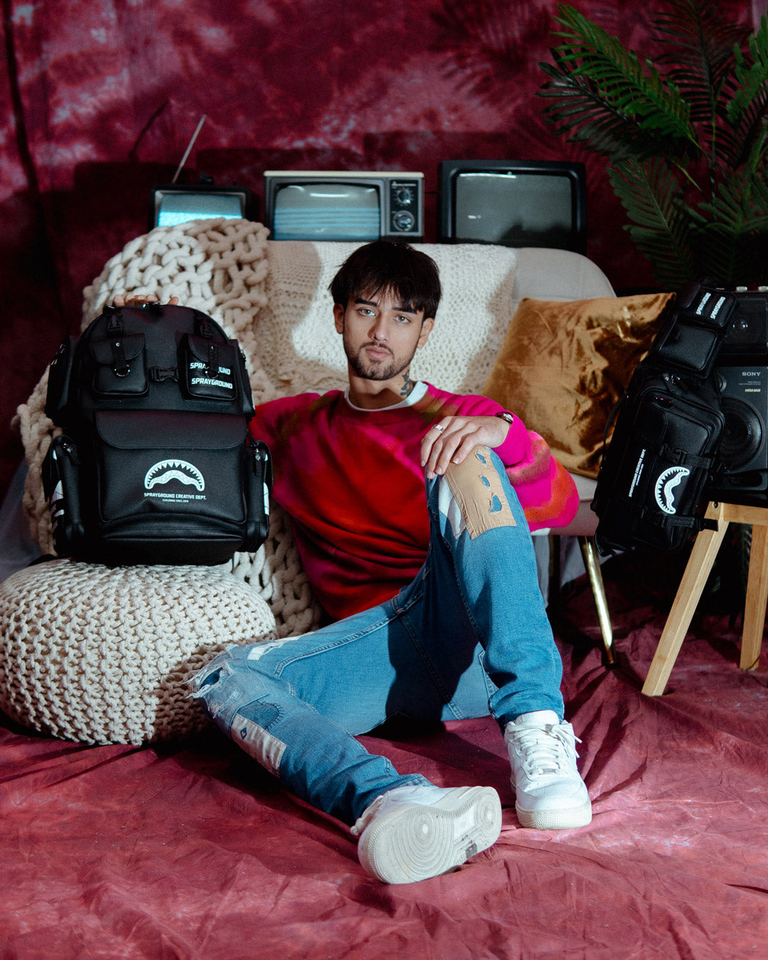 SPRAYGROUND® BACKPACK MIDNIGHT OSAKA PAYLOAD CARGO BACKPACK