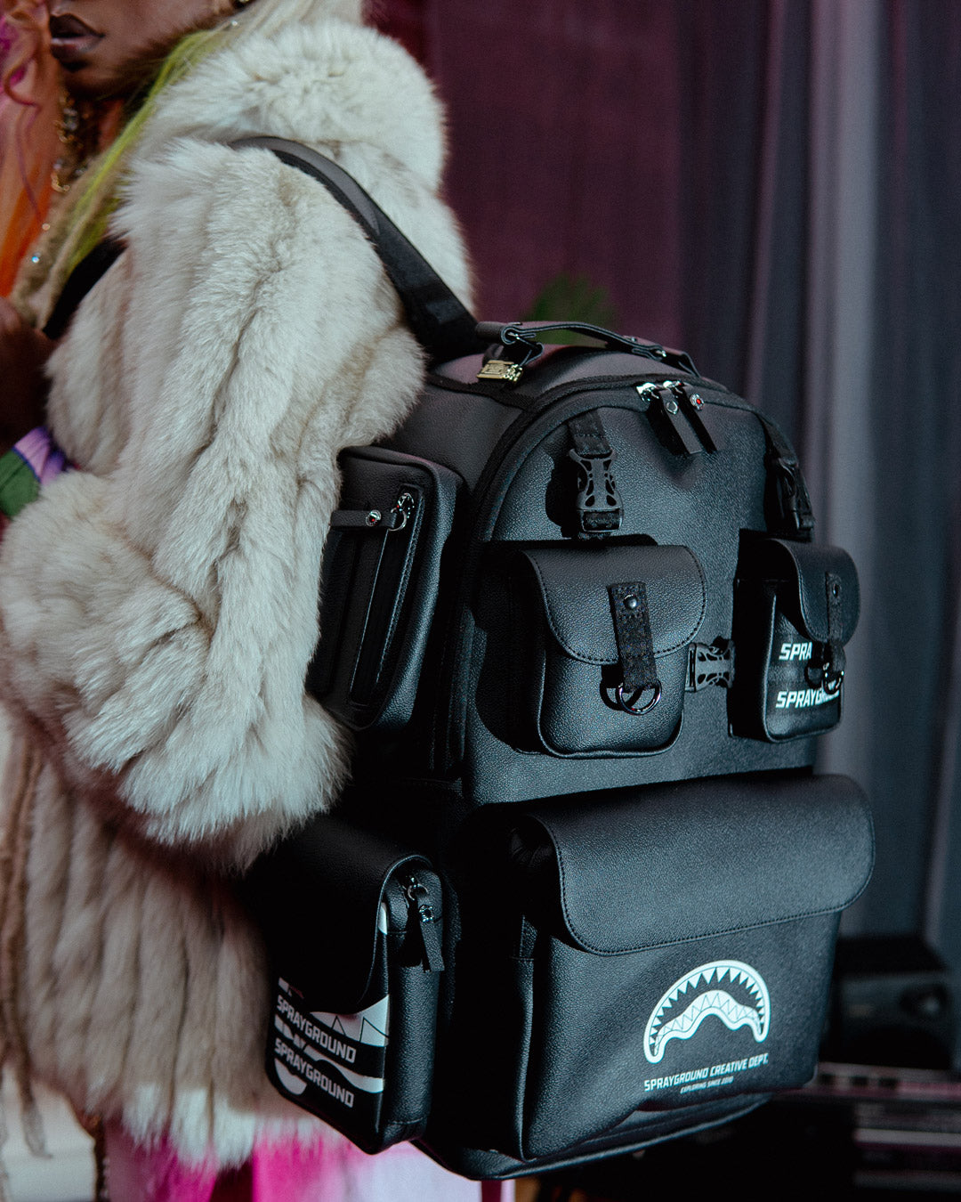 SPRAYGROUND® BACKPACK MIDNIGHT OSAKA PAYLOAD CARGO BACKPACK