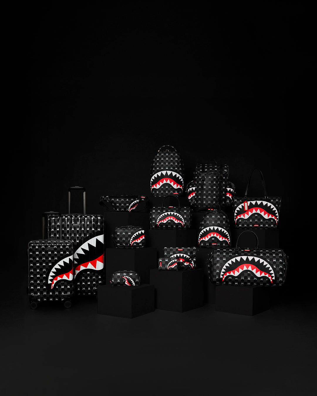SPRAYGROUND® Custom Bundle GRAY PEEKING CHARACTER BUNDLE (13 PCS)
