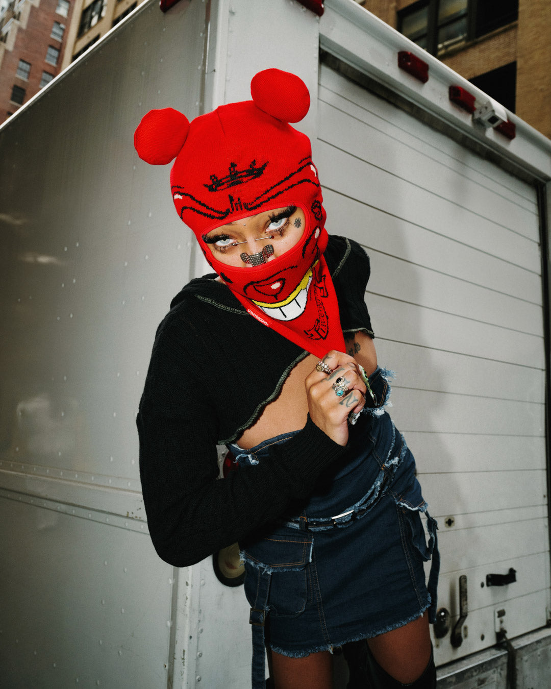 SPRAYGROUND® SKI MASK DIABLO BEAR SKI MASK
