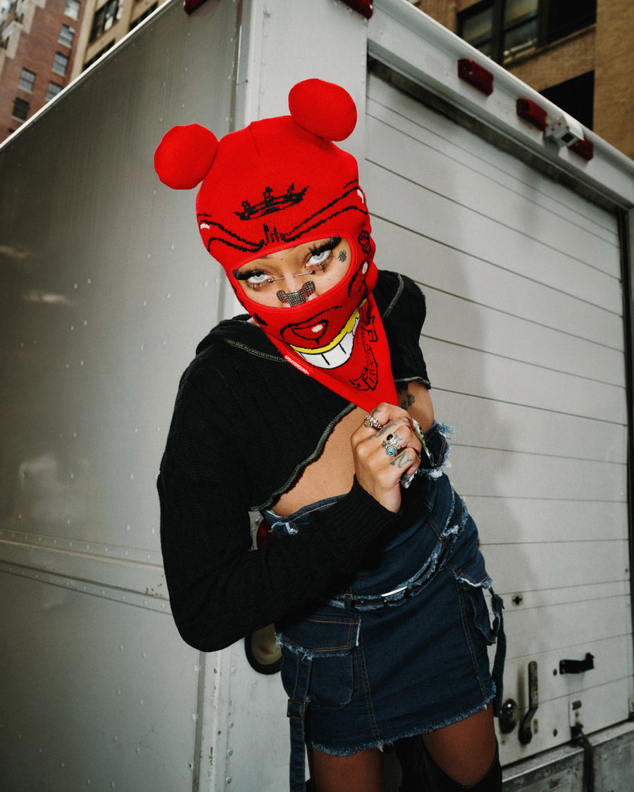 SPRAYGROUND® SKI MASK DIABLO BEAR SKI MASK